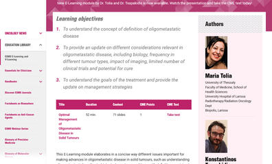 Sample of elearning module