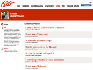 Author contributor sample page